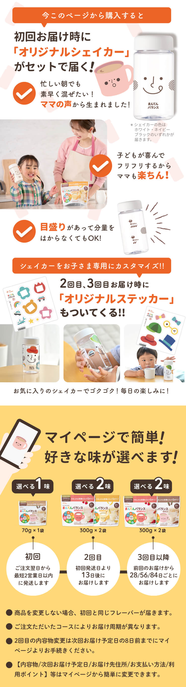 the kindest 定期ボックス お届け配送サイクル