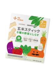 玄米スティック6種の野菜としらす